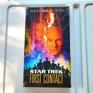 SEALED Star Trek First Contact VHS